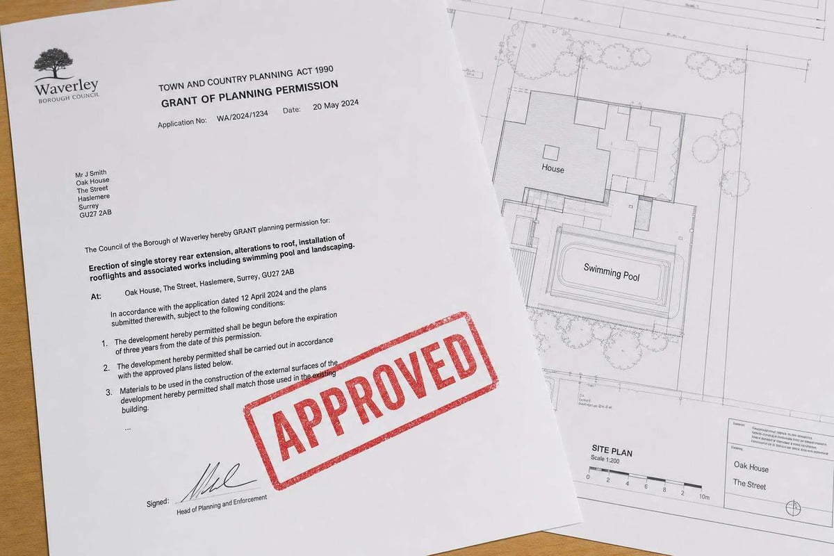 swimming pool planning permission uk garden