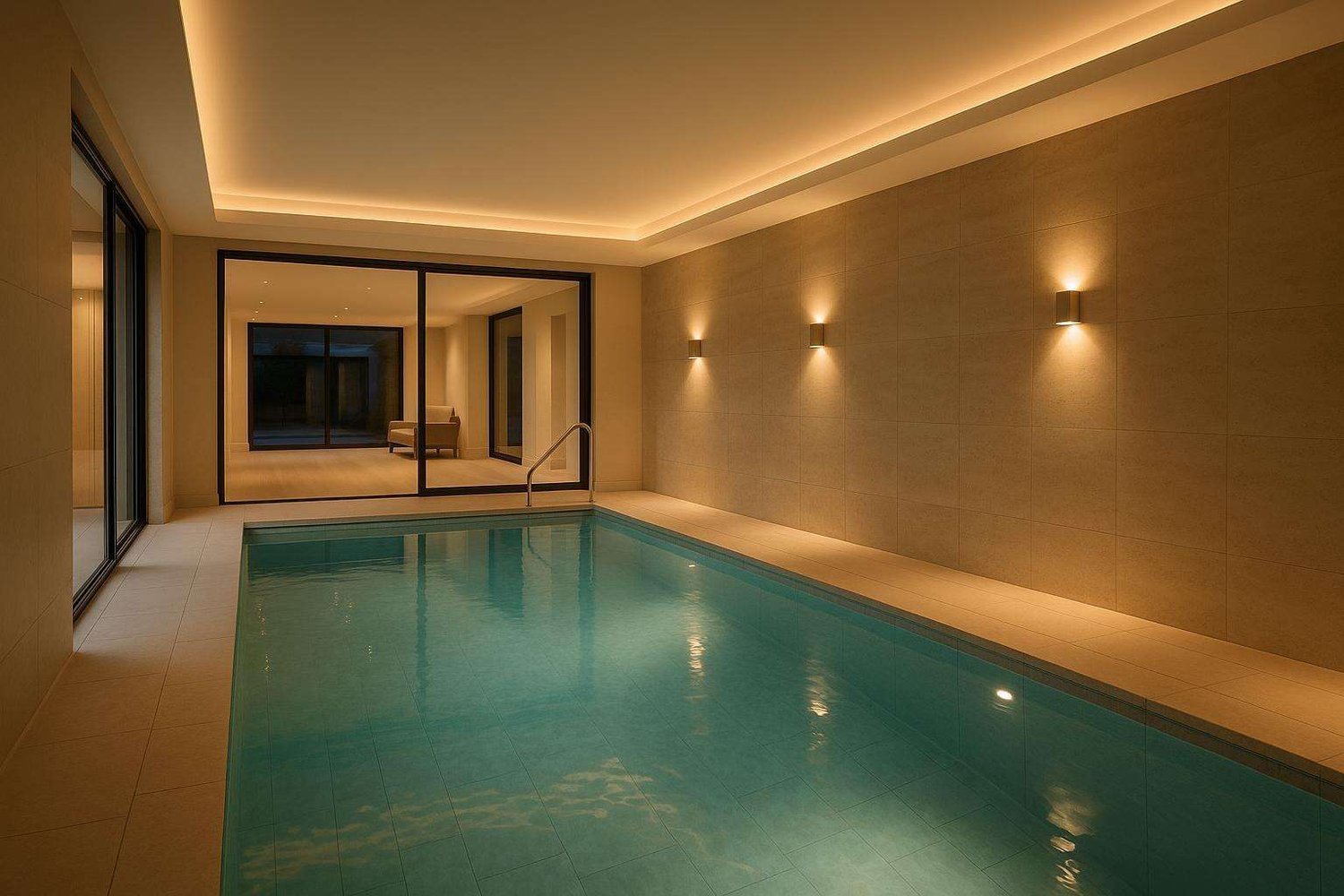 Clear pool water — no chlorine, no salt, no chemicals